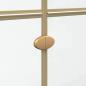 Preview: Walk-in Duschwand Sonstiges Golden und Transparent 70 x 190 cm