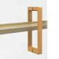 Preview: Walk-in Duschwand Sonstiges Golden und Transparent 90 x 190 cm