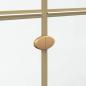 Preview: Walk-in Duschwand Sonstiges Golden und Transparent 100 x 190 cm