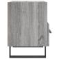 Preview: Nachttisch Grau Sonoma 40x35x47,5 cm Holzwerkstoff