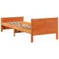Preview: Ausziehbares Bettgestell für Kinder Other Wachsbraun