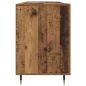 Preview: Schreibtisch mit Regal Altholz 140 x 50 x 75 cm Holzwerkstoff