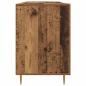 Preview: Schreibtisch mit Regal Altholz 140 x 50 x 75 cm Holzwerkstoff
