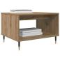Preview: Couchtisch Eiche handwerklich 60 x 50 x 40 cm Holzwerkstoff
