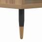 Preview: Couchtisch Eiche handwerklich 60 x 50 x 40 cm Holzwerkstoff