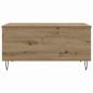 Preview: Couchtisch Eiche handwerklich 90 x 44.5 x 45 cm Holzwerkstoff