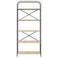 Preview: Regal Sonoma Eiche 80 x 30 x 183 cm Holzwerkstoff