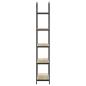 Preview: Regal Sonoma Eiche 80 x 30 x 183 cm Holzwerkstoff