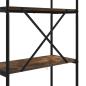 Preview: Regal Räuchereiche 80 x 30 x 183 cm Holzwerkstoff