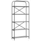 Preview: Regal Grau Sonoma 80 x 30 x 183 cm Holzwerkstoff