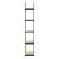 Preview: Regal Sonoma Eiche 60 x 30 x 183 cm Holzwerkstoff