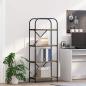 Preview: ARDEBO.de - Regal Sonoma Eiche 60 x 30 x 146 cm Holzwerkstoff