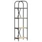 Preview: Regal Sonoma Eiche 40 x 30 x 146 cm Holzwerkstoff