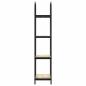 Preview: Regal Sonoma Eiche 40 x 30 x 146 cm Holzwerkstoff