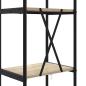 Preview: Regal Sonoma Eiche 40 x 30 x 146 cm Holzwerkstoff