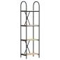 Preview: Regal Sonoma Eiche 40 x 30 x 146 cm Holzwerkstoff