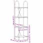 Preview: Regal Sonoma Eiche 40 x 30 x 146 cm Holzwerkstoff