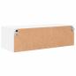 Preview: TV-Schränk mit Schubladen Weiß 100.5 x 39 x 30 cm Holzwerkstoff