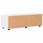 Preview: TV-Schränk Hochglanz-Weiß 100.5 x 39 x 30 cm Holzwerkstoff