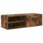 Preview: TV-Schränk Räuchereiche 100.5 x 39 x 30 cm Holzwerkstoff
