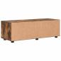 Preview: TV-Schränk Räuchereiche 100.5 x 39 x 30 cm Holzwerkstoff