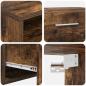 Preview: TV-Schränk Räuchereiche 100.5 x 39 x 30 cm Holzwerkstoff