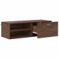 Preview: TV-Schränk Braune Eiche 100.5 x 39 x 30 cm Holzwerkstoff