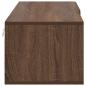 Preview: TV-Schränk Braune Eiche 100.5 x 39 x 30 cm Holzwerkstoff