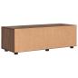 Preview: TV-Schränk Braune Eiche 100.5 x 39 x 30 cm Holzwerkstoff