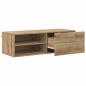Preview: TV-Schränk Eiche handwerklich 100.5 x 39 x 30 cm Holzwerkstoff