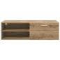 Preview: TV-Schränk Eiche handwerklich 100.5 x 39 x 30 cm Holzwerkstoff