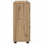 Preview: Sideboard Eiche handwerklich 88.5 x 30.5 x 73 cm Holzwerkstoff