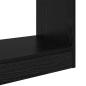 Preview: Bücherregal Schwarze Eiche 40 x 30 x 103 cm Holzwerkstoff