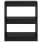 Preview: Bücherregal Schwarze Eiche 60 x 30 x 72 cm Holzwerkstoff