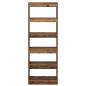 Preview: Bücherregal Altholz 60 x 30 x 166 cm Holzwerkstoff
