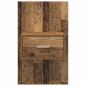 Preview: Bettschrank 2 pcs Altholz 48,5 x 32,5 x 80 cm Holzwerkstoff