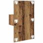 Preview: Bettschrank 2 pcs Altholz 48,5 x 32,5 x 80 cm Holzwerkstoff