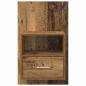 Preview: Bettschrank 2 pcs Altholz 48,5 x 32,5 x 80 cm Holzwerkstoff