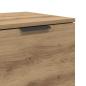 Preview: Bettschrank 2 pcs Eiche handwerklich 40 x 39 x 40 cm