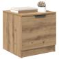 Preview: Bettschrank 2 pcs Eiche handwerklich 40 x 39 x 40 cm