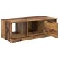 Preview: Couchtisch Altholz 100 x 50 x 36 cm Holzwerkstoff