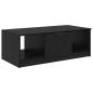 Preview: Couchtisch Schwarze Eiche 100 x 50 x 36 cm Holzwerkstoff