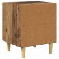 Preview: Bettschrank 2 pcs Altholz 40 x 35 x 47,5 cm Holzwerkstoff