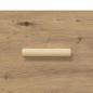 Preview: Bettschrank Eiche handwerklich 40 x 35 x 47,5 cm Holzwerkstoff