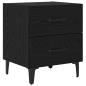 Preview: Bettschrank Schwarze Eiche 40 x 35 x 47,5 cm Holzwerkstoff