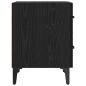 Preview: Bettschrank Schwarze Eiche 40 x 35 x 47,5 cm Holzwerkstoff