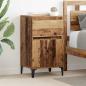 Preview: ARDEBO.de - Nachttisch 2 pcs Altholz 40 x 35 x 70 cm Holzwerkstoff