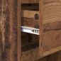 Preview: Nachttisch 2 pcs Altholz 40 x 35 x 70 cm Holzwerkstoff