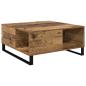 Preview: Couchtisch Altholz 80 x 80 x 36.5 cm Holzwerkstoff