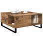 Preview: Couchtisch Altholz 80 x 80 x 36.5 cm Holzwerkstoff